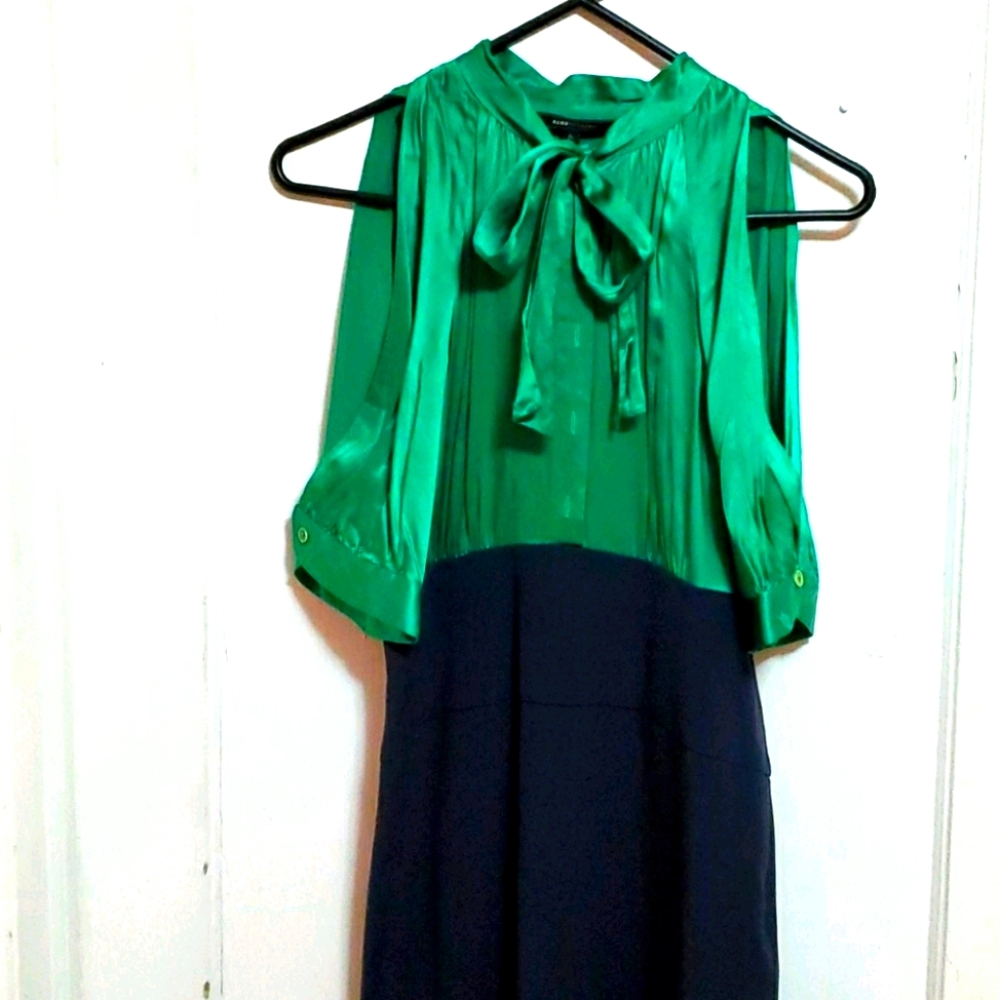 BCBG Two textured dress